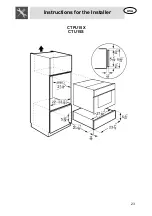 Preview for 23 page of Smeg CTPU15X Instructions For Use Manual