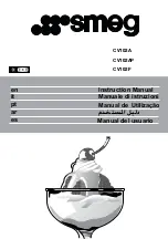 Smeg CV102A Instruction Manual preview