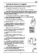 Preview for 5 page of Smeg CV210A Instruction Booklet