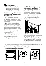 Preview for 9 page of Smeg CV215PNF2 Instruction Manual