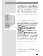 Preview for 3 page of Smeg CV236XNF Instructions For Use Manual