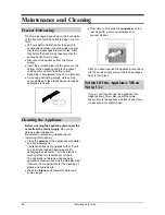 Preview for 10 page of Smeg CV24A Instructions For Use Manual