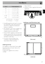 Preview for 21 page of Smeg CVI618NR Manual