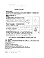 Предварительный просмотр 6 страницы Smeg CW350 User Manual