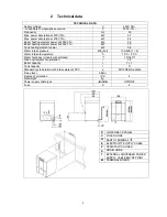 Предварительный просмотр 5 страницы Smeg CW501D Manual