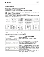 Предварительный просмотр 26 страницы Smeg CW521D Manual