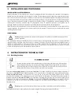 Предварительный просмотр 5 страницы Smeg CWC 611 User Manual