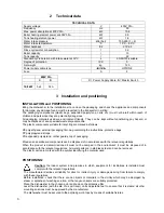 Предварительный просмотр 4 страницы Smeg CWC600 Manual