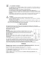 Предварительный просмотр 7 страницы Smeg CWC600 Manual