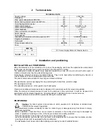 Предварительный просмотр 5 страницы Smeg CWC601D Manual