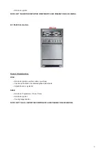 Preview for 3 page of Smeg CX51VE Service Manual