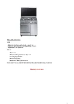 Preview for 6 page of Smeg CX51VE Service Manual