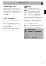 Preview for 7 page of Smeg CX68CM8 Manual