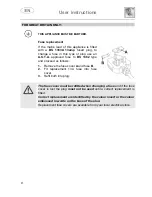 Предварительный просмотр 9 страницы Smeg D4B Instruction Manual