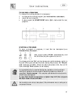 Предварительный просмотр 14 страницы Smeg D4B Instruction Manual