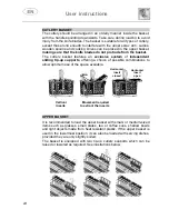 Предварительный просмотр 25 страницы Smeg D4B Instruction Manual