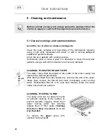 Предварительный просмотр 27 страницы Smeg D4B Instruction Manual