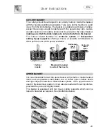 Предварительный просмотр 24 страницы Smeg D4W Manual For Using