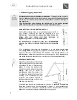 Предварительный просмотр 8 страницы Smeg DC122B Instruction Manual