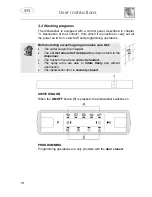 Предварительный просмотр 18 страницы Smeg DC122B Instruction Manual