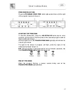 Предварительный просмотр 19 страницы Smeg DC122B Instruction Manual