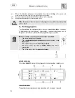 Предварительный просмотр 14 страницы Smeg DC132LW Manual