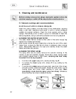 Предварительный просмотр 32 страницы Smeg DC132LW Manual