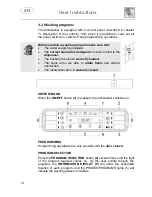 Предварительный просмотр 16 страницы Smeg DC136LW Instruction Manual