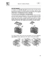 Предварительный просмотр 31 страницы Smeg DC136LW Instruction Manual