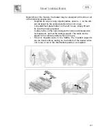 Предварительный просмотр 33 страницы Smeg DC136LW Instruction Manual