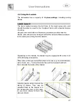 Предварительный просмотр 29 страницы Smeg DC146L Instruction Manual