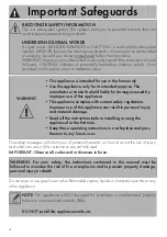 Preview for 2 page of Smeg DCF02PBUS User Manual