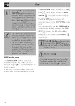 Preview for 14 page of Smeg DCF02PBUS User Manual