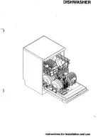 Smeg DDW114 Instructions For Installation And Use Manual preview