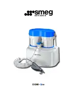 Smeg DEMI-ONE Manual предпросмотр