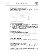 Предварительный просмотр 13 страницы Smeg DF1255W Instruction Manual