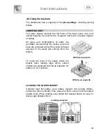 Предварительный просмотр 24 страницы Smeg DF1255W Instruction Manual