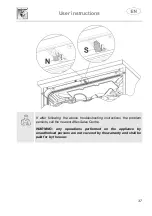 Предварительный просмотр 37 страницы Smeg DF13E2SV Installation Instructions Manual