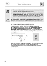 Предварительный просмотр 20 страницы Smeg DF13E2WH Manual