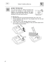 Предварительный просмотр 22 страницы Smeg DF13E2WH Manual