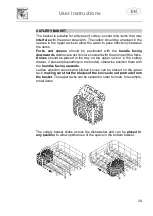 Предварительный просмотр 29 страницы Smeg DF13E2WH Manual