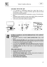 Предварительный просмотр 37 страницы Smeg DF13E2WH Manual