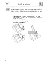 Предварительный просмотр 30 страницы Smeg DF13FAB3CR User Instructions