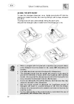 Предварительный просмотр 32 страницы Smeg DF13FAB3CR User Instructions