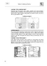 Предварительный просмотр 36 страницы Smeg DF13FAB3CR User Instructions