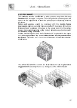 Предварительный просмотр 37 страницы Smeg DF13FAB3CR User Instructions