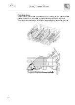 Предварительный просмотр 42 страницы Smeg DF13FAB3CR User Instructions