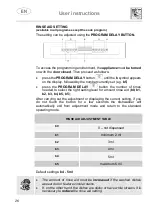 Предварительный просмотр 26 страницы Smeg DF13TF3X Manual