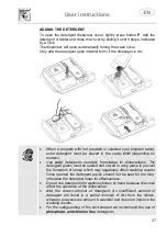 Предварительный просмотр 27 страницы Smeg DF13TF3X Manual