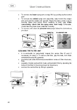 Предварительный просмотр 40 страницы Smeg DF13TF3X Manual